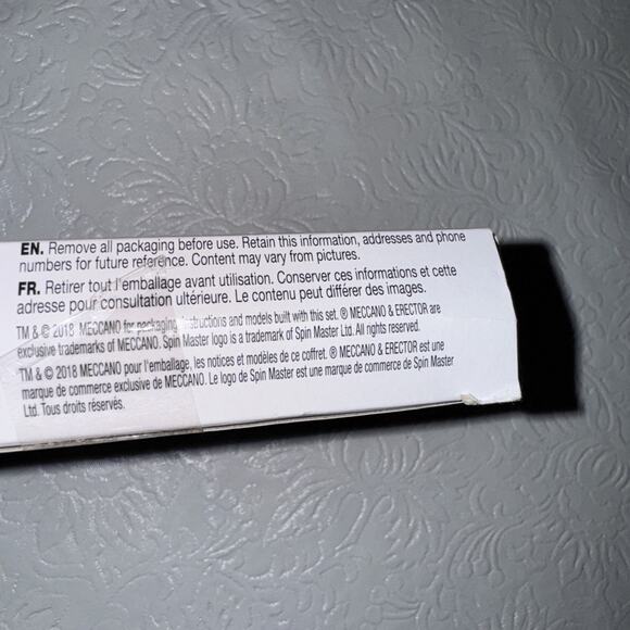 Erector by Meccano PLANE Metal Model Building Kit Toy Arts Crafts NEW IN BOX - Picture 4 of 4